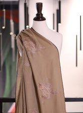 Royal Fashion Exclusive Woolen Shawls - RF24SH A6A22-B12 Dark Beige & Purple